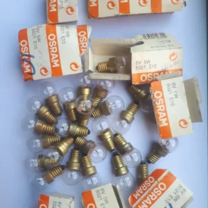 لامپ اسرام Osram 5021 6 ولت 5 وات پایه E10
