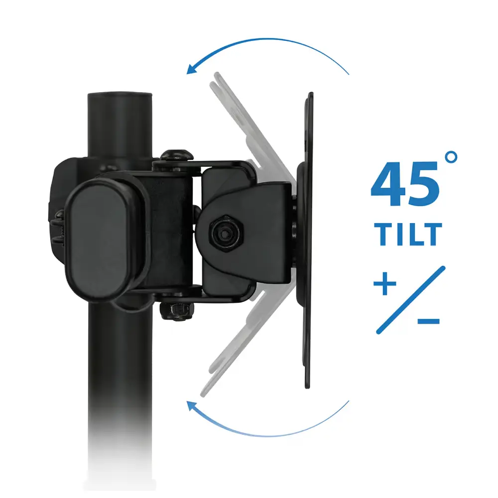 پایه استوک رومیزی دو مانیتور NewStar مدل MI-1781 | قابل تنظیم تا 27 اینچ - Image 8